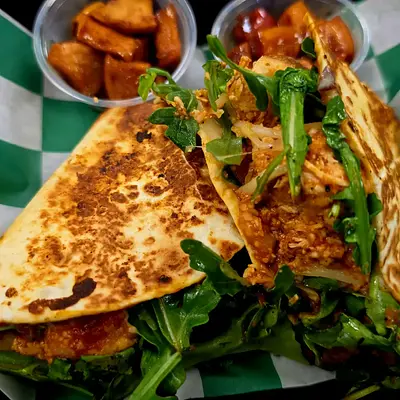 Italian Melt Chicken Quesadilla